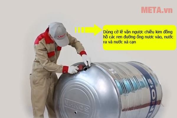 Installation instructions for Son Ha water tank Picture 3