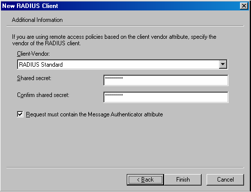 Installing and configuring the 2004 ISA Server Firewall - Chapter 3 Picture 6