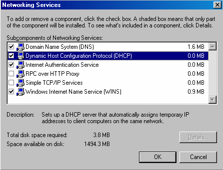 Installing and configuring the 2004 ISA Server Firewall - Chapter 4 Picture 1