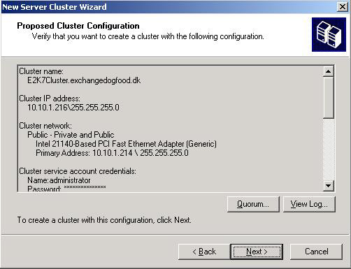 Installing, configuring and testing Exchange 2007 CCR on Mailbox Server (Part 1) Picture 15