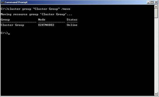 Installing, configuring, and testing Exchange 2007 CCR on Mailbox Server (Part 2) Picture 8