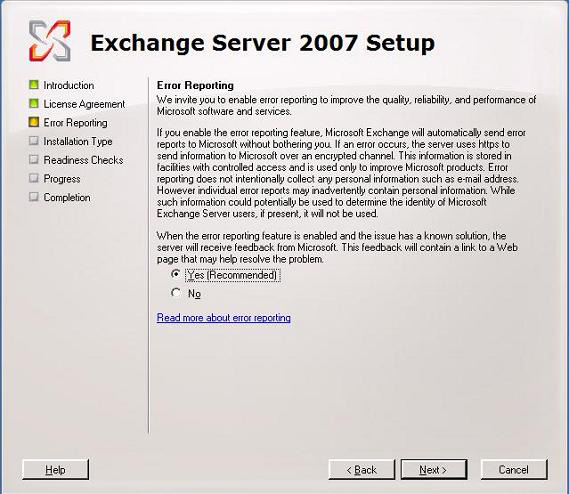 Installing, configuring, and testing Exchange 2007 CCR on Mailbox Server (Part 3) Picture 6