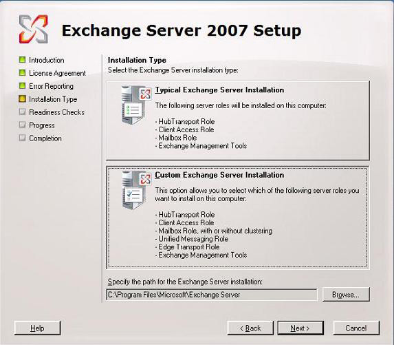 Installing, configuring, and testing Exchange 2007 CCR on Mailbox Server (Part 3) Picture 7