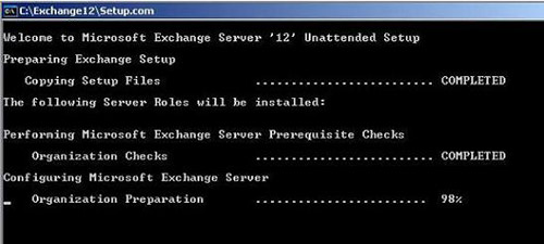 Installing Exchange 2007 (Part I) Picture 3