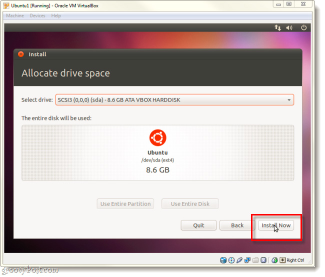 Installing Ubuntu in VirtualBox does not need DVD or USB Picture 11
