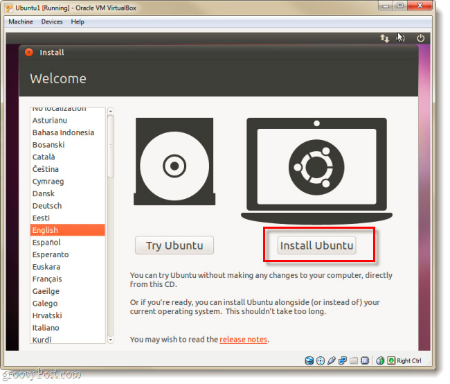 Installing Ubuntu in VirtualBox does not need DVD or USB Picture 8