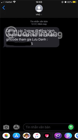 Instruction to enter Giftcode Poke Origin Picture 4