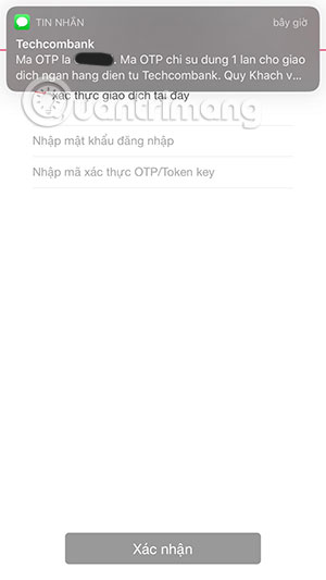 Instruction to register F @ st Mobile Techcombank fingerprint Picture 5
