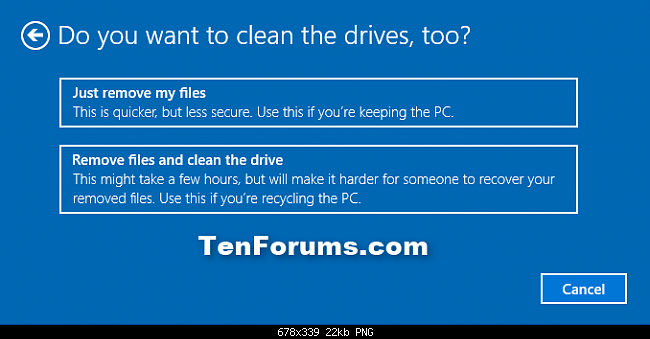 Instructions 2 simple ways Reset Windows 10 (The last part) Picture 7