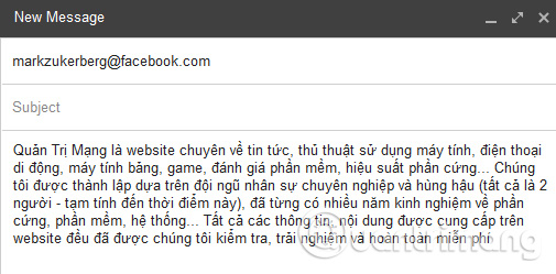 Instructions align the margins in Gmail Picture 4