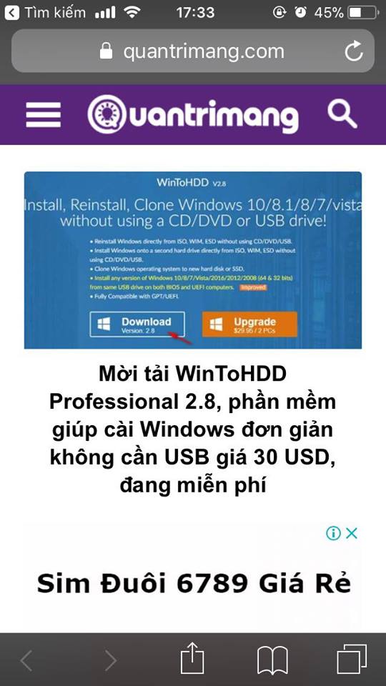 Instructions for accessing anonymous Web on iPhone browser Picture 4