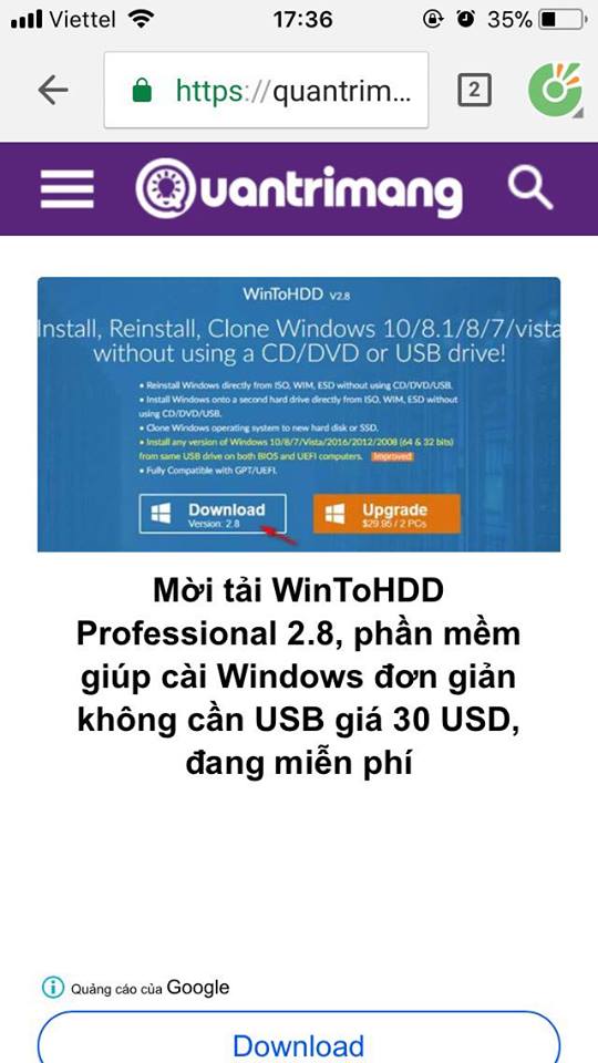 Instructions for accessing anonymous Web on iPhone browser Picture 8