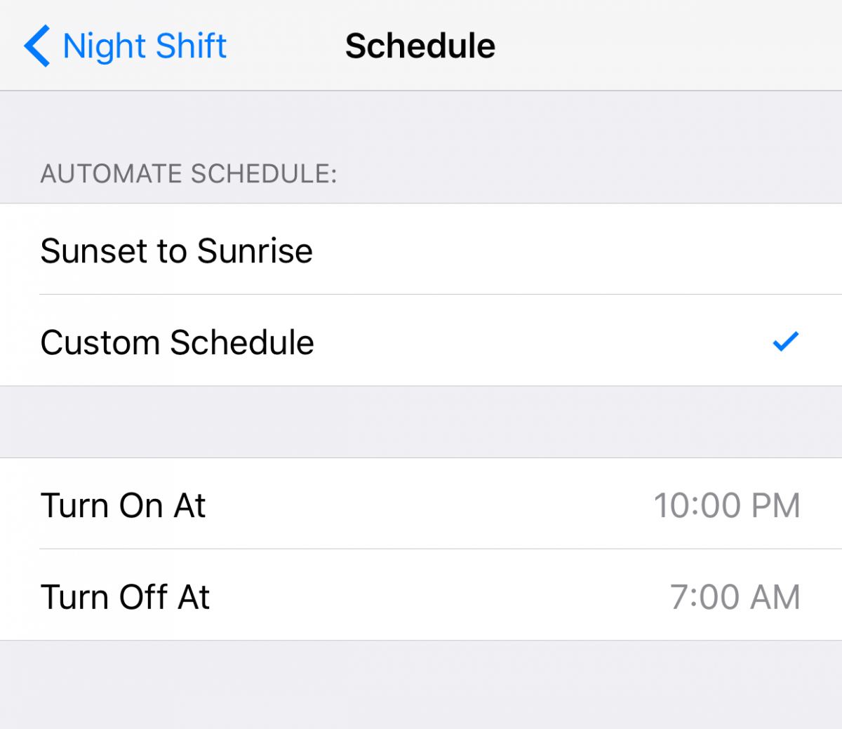 Instructions for activating Night Shift on iOS 9.3 Picture 6