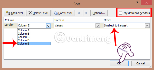 Instructions for adding alternate blank lines on Microsoft Excel Picture 5