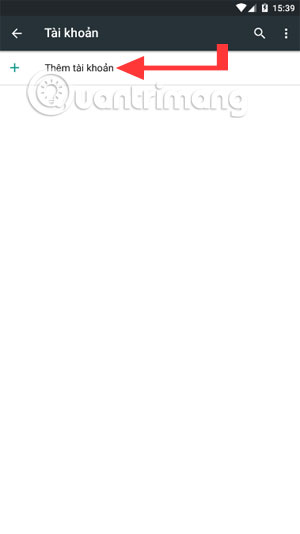 Instructions for adding and removing Google accounts on Android Picture 5