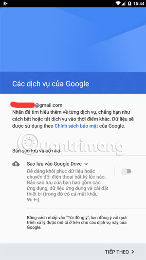 Instructions for adding and removing Google accounts on Android Picture 8