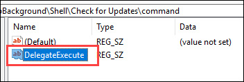 Instructions for adding 'Check for Updates' option to Windows Context Menu Picture 9