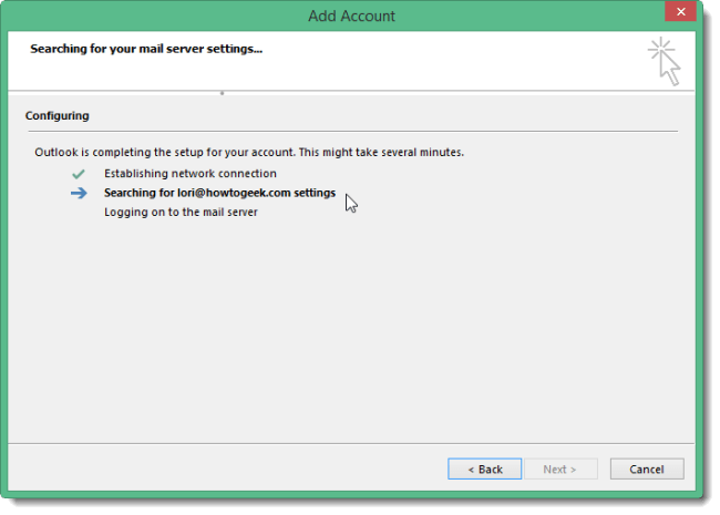 Instructions for adding Gmail accounts to Outlook 2013 and 2016 using IMAP Picture 10
