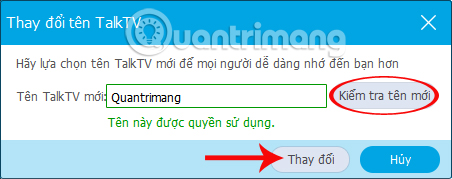 Instructions for adding personal information on TalkTV Picture 4