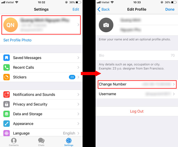 Instructions for adding phone numbers for Facebook, zalo, viber ... when shortening sim numbers 11 numbers Picture 11