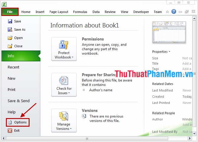 Instructions for alignment in Excel - Adjust the margins for Excel before printing Picture 1