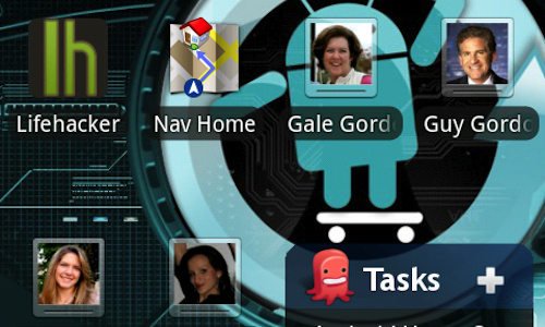 Instructions for arranging Android home screen Picture 10