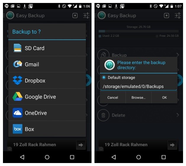 Instructions for backing up and storing data on your Android device securely Picture 6