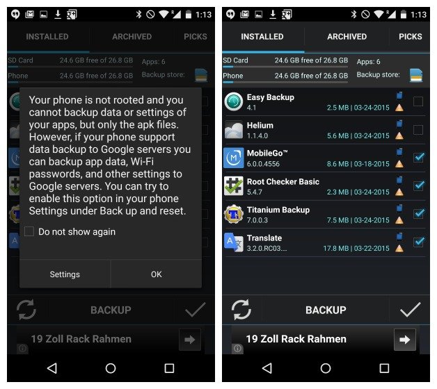 Instructions for backing up and storing data on your Android device securely Picture 9