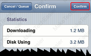 Instructions for backing up Cydia iPhone application with PkgBackup Picture 6