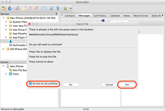 Instructions for backing up individual messages on iPhone Picture 5