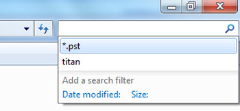 Instructions for basic steps to backup Outlook data Picture 1
