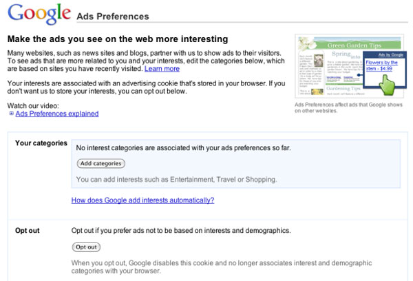 Instructions for blocking Google user tracking Picture 4