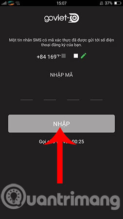 Instructions for booking a car with the Go viet app Picture 2