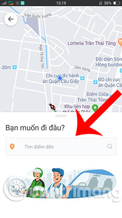 Instructions for booking a car with the Go viet app Picture 4