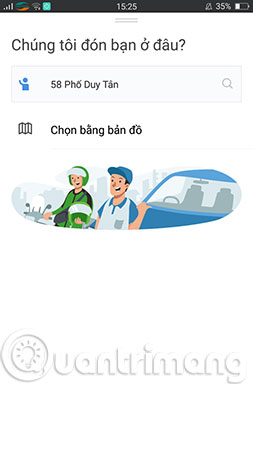 Instructions for booking a car with the Go viet app Picture 7