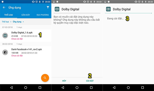 Instructions for bringing Dolby Atmos audio technology to Android devices Picture 3