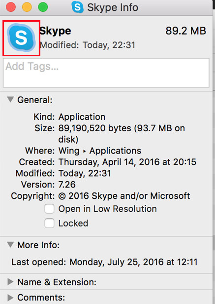 Instructions for changing application icons on Mac OS Picture 4