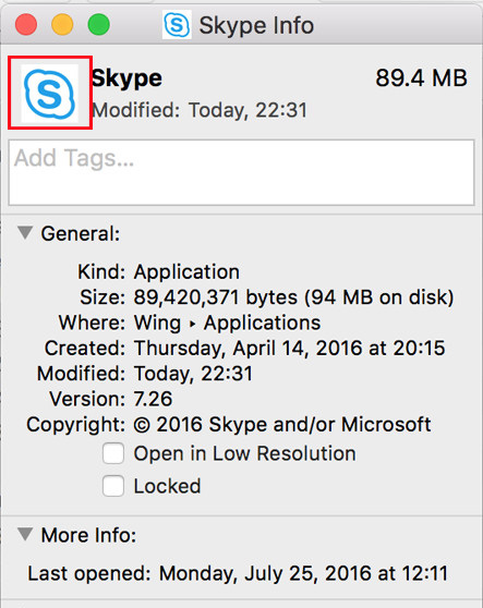 Instructions for changing application icons on Mac OS Picture 5