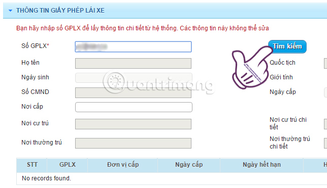 Instructions for changing driving licenses to plastic cards online Picture 2