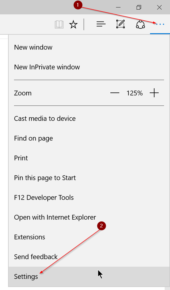 Instructions for changing Microsoft Edge Download folder Picture 10