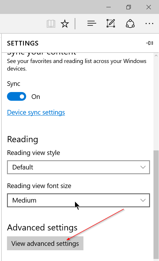 Instructions for changing Microsoft Edge Download folder Picture 11