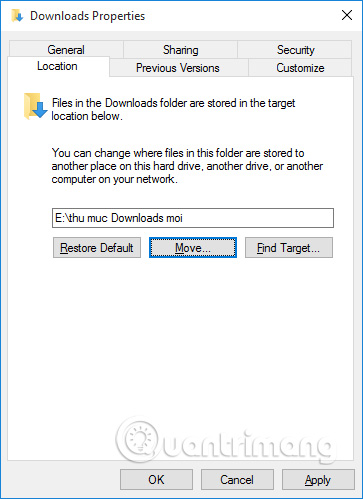 Instructions for changing Microsoft Edge Download folder Picture 6
