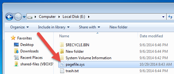 Instructions for changing Pagefile.sys size and location on Windows Picture 10