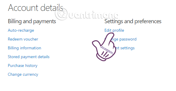 Instructions for changing personal information on Skype Picture 5