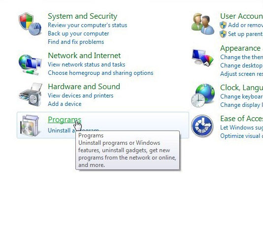 Instructions for changing the default web browser in Windows 7 Picture 2
