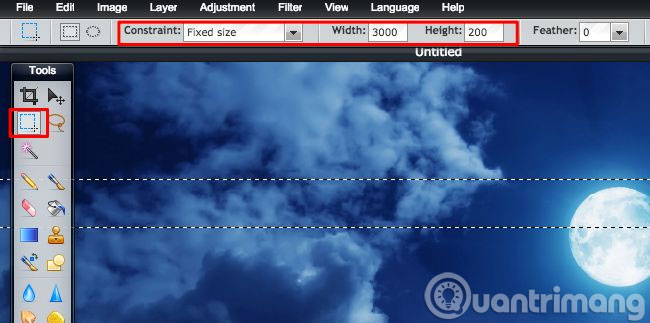 Instructions for changing the wallpaper for Firefox Picture 1