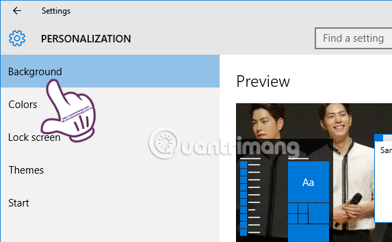 Instructions for changing Windows 10 wallpaper timer Picture 3