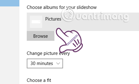 Instructions for changing Windows 10 wallpaper timer Picture 6