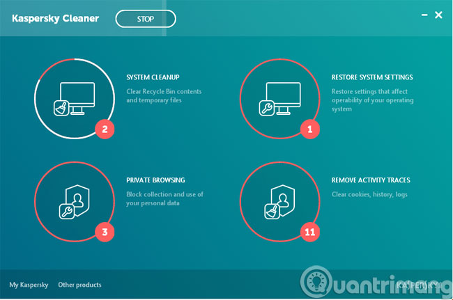 Instructions for cleaning and optimizing the system with Kaspersky Cleaner Picture 4