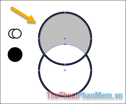 Instructions for combining shapes and cutting images in Adobe Illustrator Picture 10
